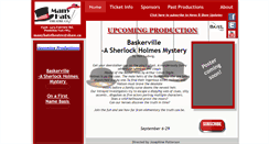 Desktop Screenshot of manyhatstheatre.com